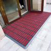 Felpudo modular de alta gama para puerta de entrada, felpudo antideslizante para entrada de empresas de centros comerciales, alfombra exterior antipolvo