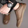 Zapatos de Hombre Primavera y Otoño Nueva Moda Tenis de Moda Transpirables Suela Suave Antideslizantes Versátiles Deportivos Casuales Zapatos Blancos