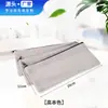 Bolsa de Almacenamiento con Cremallera de Malla Estuche Personalizado Bolsa de Papelería de Gran Capacidad Suministros para Exámenes Bolsa de Algodón con Cremallera Fábrica de Origen
