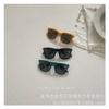 Ins principios de primavera gafas de sol para niños de la calle estilo occidental retro personalidad moda niños niños gafas de sol sencillas