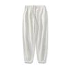 Pantalones de Chándal Procesamiento Personalizado Pantalones de Chándal Pesados 340g Primavera y Verano Estilo Pareja Felpa Color Sólido Holgado Recto Casual Leggings