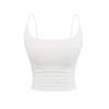 2025 Hot Girl Sexy Slim Fit Bojo Externo Elástico Pequeno Camisola Feminina Verão Novo Top Básico Pura Sedução