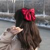 2024 Año Nuevo Rojo accesorios para el cabello pinza de pelo pinza de tiburón Maillard pinza grande para la parte trasera de la cabeza de alta calidad pin de pelo regalo