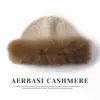 Sombrero de Invierno para Mujer Estilo Coreano de Moda Piel de Visón Sombrero de Invierno Moda Visón Versátil Sombrero de Pescador Piel de Visón y Zorro Sombrero de Cazador