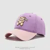 Gorra de Béisbol Infantil Oso Pequeño Estilo Coreano Nuevo Sombrero de Sol de Otoño Casual Versátil Gorra de Pico Gorra para Niños Transfronteriza