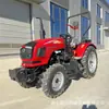 Tractor Agrícola de Cuatro Ruedas Modelo Dongfeng 504-Ma de Changzhou, Tractor Diésel de 50 Caballos de Fuerza con Transmisión Shuttle