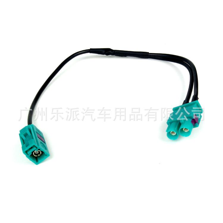 MIB二转一双母天线绿色头-R2