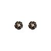 Aretes Camelia estilo Chanel aretes de alta gama flor de celebridad de internet aretes de temperamento elegante estilo retro de Hong Kong al por mayor