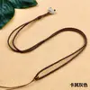 Cuerda para Colgar Cuerda de Mambo Tejida DIY Cordón Sencillo de Jade Cuerda para Collar Yu Pei Cuerda Ajustable para Colgar para Hombres y Mujeres Cuerda para Colgar