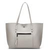 Bolsas de Comercio Exterior para Mujer 2024 Nuevo Moda Europea y Americana Patrón Simple Granulado Bolsos de Hombro para Mujer Fabricante Mayorista