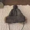 Protección Auditiva Otoño e Invierno Felpa Engrosada Sombrero Lei Feng Circunferencia de Cabeza Grande Hace que la Cara se Vea Más Pequeña Cálido Protección contra el Frío Tejido de Lana Sombrero de Punto para Mujer