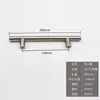 Manijas de tiro en forma de T de acero inoxidable moderno y minimalista, sólidas y huecas, accesorios de doble orificio para puertas de gabinetes y armarios, venta al por mayor