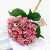 Rosa Toque de Mão Hidratante Hortênsia Decoração de Casa Arranjo Floral de Casamento Flor Artificial Toque de Mão Hidratante Hortênsia Simulada