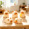 Nuevo gato miniatura creativo para micro-paisaje, decoración de mini escena, manualidades de resina lindas para casa de muñecas DIY