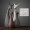 Oficina de Artesanía Cerámica Beihanmei de Jingdezhen Artículos de Decoración de Lujo Ligero para Sala de Estar Mueble de TV Aparador de Vino