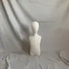 Adereços de Modelo Infantil, Manequim de Meio Corpo Coberto com Tecido, Alfinetável, para Exibição em Loja de Roupas Infantis, Manequim de Corte de Vestuário, Espuma
