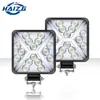 Luz de trabalho LED HAIZG para carro, Visão Ampla 48W com holofote estroboscópico, luz LED modificada para veículo off-road