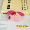 Novo Chaveiro Pingente Cachorro de Pelúcia Desenho Animado Fofo Acessórios de Cabelo para Crianças Prendedor de Cabelo Decoração Acessórios para Pendurar Bebê