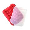 Molde de silicona para salchichas de un bocado, salchichas sin ropa, molde de alimento complementario para niños, salchichas al vapor, molde para salchichas de jamón