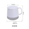 Taza de cerámica sencilla de estilo europeo con tapa, moderna y creativa, perfumada para té, café mate, regalo para oficina y hogar, venta al por mayor