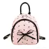 Mochila Infantil para Mujer 2026 Nuevo Diseño Coreano de Nicho Súper Popular Moda Plisada Lazo Mochila Pequeña