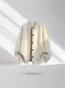 Suéter Cardigan de Punto Cuello Redondo Estilo Old Money para Hombre Chaqueta Estilo Perezoso Retro Vibras Casuales Canalla Fresco Moderno Top de Lana