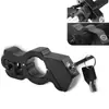 Bloqueo de Acelerador Universal para Motocicleta, Bloqueo de Freno Portátil para Scooter y Vehículo Eléctrico, Bloqueo de Bocina Antirrobo y Antióxido de Aleación de Aluminio