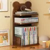 Classificação de Disciplina Rack de Armazenamento Suporte de Mesa para Livros Estante de Livros para Estudantes para Mesa Rack de Livros em Camadas Escritório Vertical