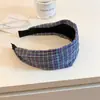 Diadema de lunares con estampado estilo universitario coreano para mujer, nuevo modelo 2026, diadema ancha que realza la altura, pinza para el pelo, accesorio para el pelo