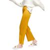 Pantalones plisados de pierna ancha para mujer al por mayor de talle alto con caída, delgados y versátiles Miyake japoneses, holgados rectos casuales