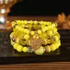 Conjunto de Pulseiras Elásticas Personalizadas com Várias Peças para Mulheres, Pulseira Mais Vendida Transfronteiriça do Aliexpress com Pingente de Coração, Presente Criativo Atacado