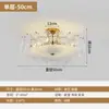 Luz de Dormitorio Moderna Simple Lujo Ligero Vidrio Artístico Nuevo Estilo Luz de Cristal Lujo Ligero Estudio Luz Francesa Luz de Techo Estilo Lujo Ligero