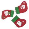 Meias de Natal direto da fábrica, pingente de saco de presente, saco de doces infantil, meias pequenas de desenho animado, decoração de saco de presente