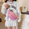 2024 Nueva Bolsa de Playa Popular en Internet Gran Capacidad Estilo Coreano Bolso Cruzado Bolso de Hombro Moda Transfronteriza Bolso de Pecho para Mujer Bolso de Cintura