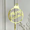 Novo Alce de Natal Estrela Decoração de Bolo Plug-In Árvore de Natal Festa Fantasia Plug-In Chapéu de Natal Decoração de Bolo