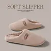 Pantuflas de Algodón Cixi para Hombre, Primavera, Otoño e Invierno, Uso Interior y en Casa, Antideslizantes, Cálidas, Pareja para el Hogar, Felpa de Invierno, Mujer