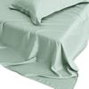 Sábana de Cama Lanjing Tencel de los 60s Color Sólido de una Pieza Seda Helada Sábana de Cama de Verano Funda de Almohada Juego de Tres Piezas Cama Doble de Verano para Dormitorio