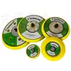 Etiqueta verde 3 pulgadas 4 pulgadas 5 pulgadas 6 pulgadas lijadora de aire disco adhesivo para lija disco de lija disco cepillado disco de pulido ventosa de chasis autoadhesiva