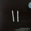 Accesorios de Pendientes Escalonados de Cerámica de Zirconia, Barras de Oreja de Cerámica, Libres de Metales Pesados, Suaves para los Oídos, Previene la Obstrucción, Se Pueden Colocar con Perlas