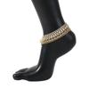 Accesorios Transfronterizos Europeos y Americanos Moda Estilo Ins Dulce Sencillo Multicapa Circonita Borla Colgante Grillete para Mujer