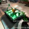 Ventas directas de fábrica: Cortacésped Tractor de Cuatro Ruedas para Uso en Pastizales y Tierras Baldías, Desmalezadora Rotatoria Tipo Caparazón de Tortuga