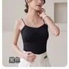 Nuevo Camisola de Mujer Primavera/Verano 2024 Nylon Alta Elasticidad Versátil Tank Top Ropa Interior de Mujer Se Puede Usar por Fuera