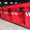 Prc18-9/3 Carro Plano Minero Personas Coche Fuerte Capacidad de Carga Carro Plano Minero Personas Larga Vida Útil Carro Plano Minero Personas