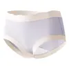 Ropa interior simple de modal estilo verano 2026 de cintura media para mujer, fina, sin marcas, algodón puro, entrepierna antibacteriana