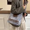 Bolso de Hombro de Nicho para Mujer, Gran Capacidad, Nuevo 2025 Versión Coreana, Bolso de Mano de Alto Valor para Estudiante Universitario, Bolsa de Clase para Mujer
