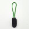 Tirador de Cremallera de Plástico Cuerda de Cola Ropa Desmontable Cordón Verde Tirador de Cola Mango de Plástico Cuerda de Cremallera para Mochila Lengüeta de Tirador
