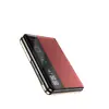 Adecuado para funda de teléfono Huawei PuraXMax, nueva funda inteligente tipo libro de cuero genuino, funda protectora de gama alta para negocios con soporte de anillo