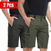 2026 Pantalones Tácticos de Color Sólido Resistentes al Desgaste de Moda Urbana de Verano para Hombre, de Secado Rápido, Versátiles, Estilo Militar, Tendencia, Venta al por Mayor