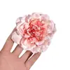 Pinza para el cabello con flor de peonía antigua de alto valor, nueva, con clip lateral de hada, tocado con flores, accesorios de ambiente, accesorios para el cabello con foto
