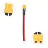 Conector Macho/Hembra XT30 con Cable de Silicona 14/18 AWG 100 mm Adecuado para Batería de Control Remoto